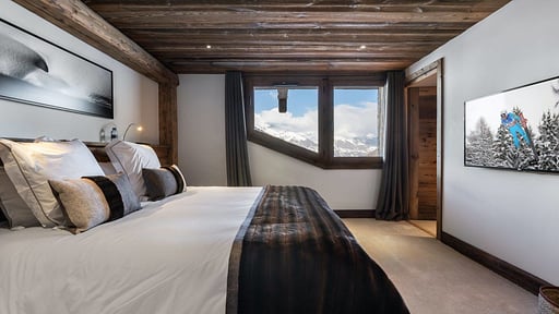 Chalet Pure White Crystal Schlafzimmer 2