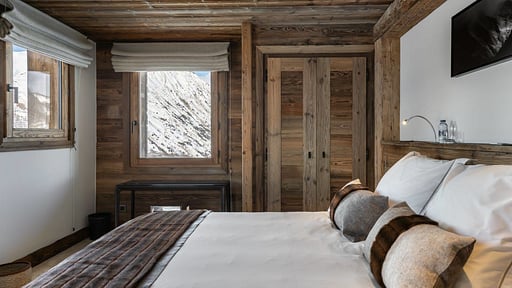 Chalet Pure White Crystal Schlafzimmer 3