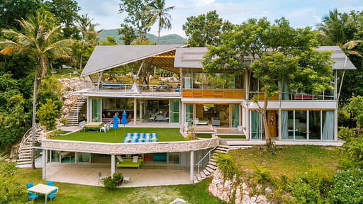 Quartz House Drohnen-Bilder