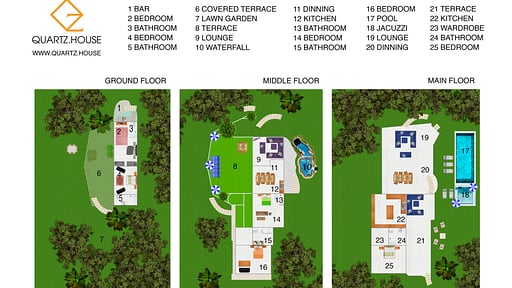 Quartz House Grundriss