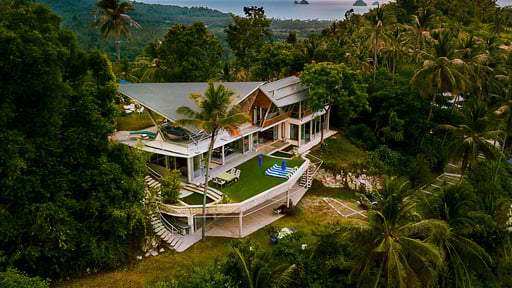 Quartz House Drohnen-Bilder