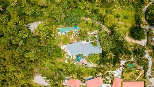 Quartz House Drohnen-Bilder