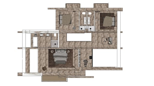 Chalet Quebec Grundriss