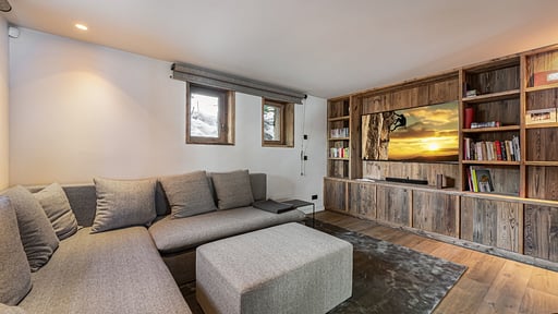Chalet Quebec Wohnbereich