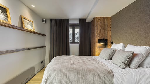 Chalet Quebec Schlafzimmer 1