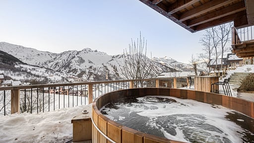 Chalet Quebec Sprudelbad