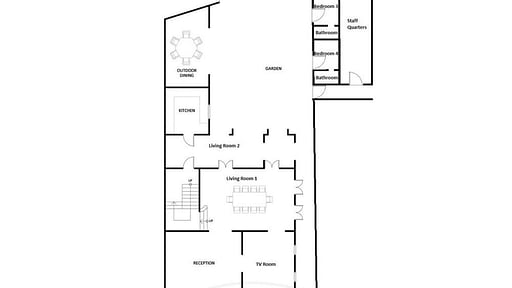 Rampart Street Floor plan