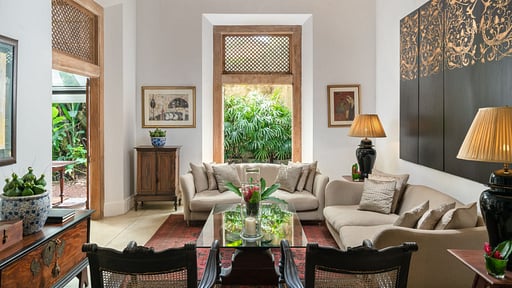 Rampart Street Living room