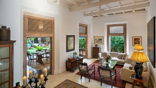 Rampart Street Living room