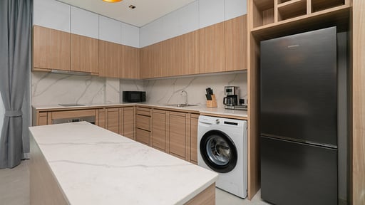 Rawayana Central Park Four Bedroom Deluxe Villa Kitchen