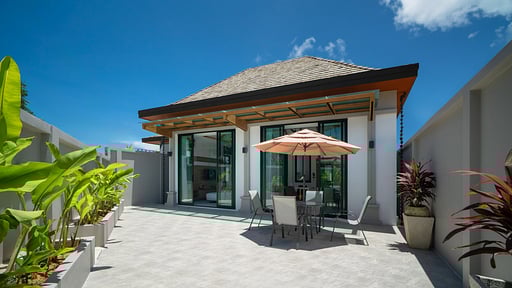 Rawayana Central Park Three Bedroom Deluxe Villa Terrace/Veranda