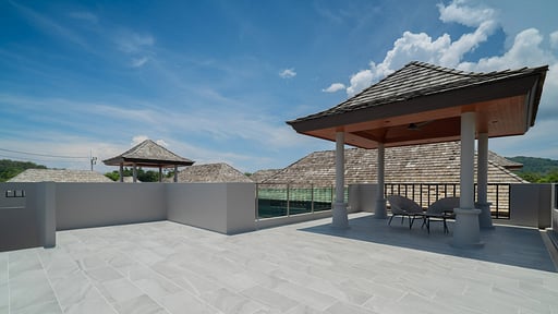 Rawayana Central Park Three Bedroom Grand Deluxe Villa Terrace/Veranda