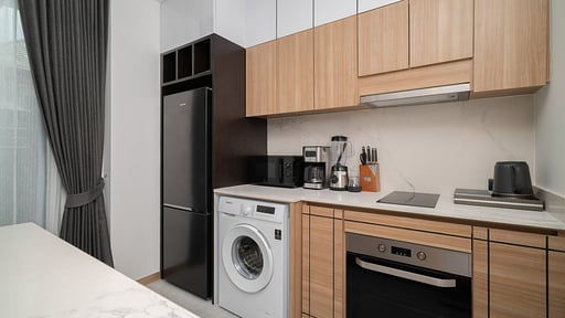 Rawayana Central Park Two Bedroom Deluxe Villa Kitchen