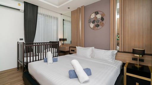 Rawayana Central Park Two Bedroom Deluxe Villa Bedroom 1