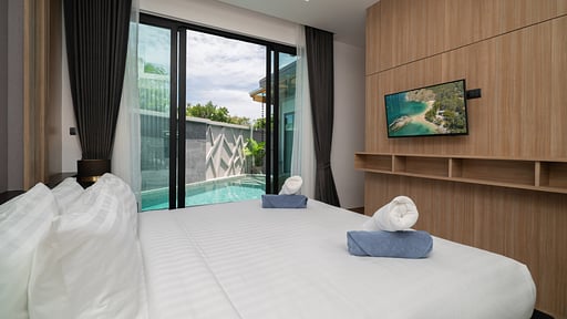 Rawayana Central Park Two Bedroom Deluxe Villa Bedroom 1