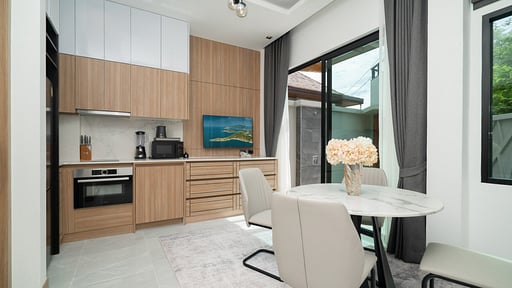 Rawayana Central Park Two Bedroom Junior Villa Cuisine