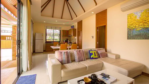 Rawayana West Three Bedroom Economy Villa Living room