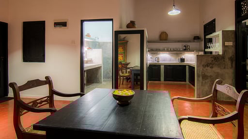 Red Parrot Beach Villa Wohnbereich