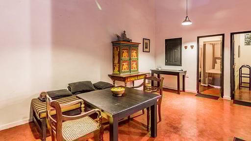 Red Parrot Beach Villa Wohnbereich