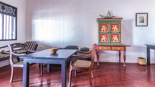 Red Parrot Beach Villa Wohnbereich