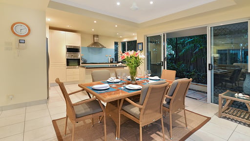 Reef Villa Port Douglas Dining area
