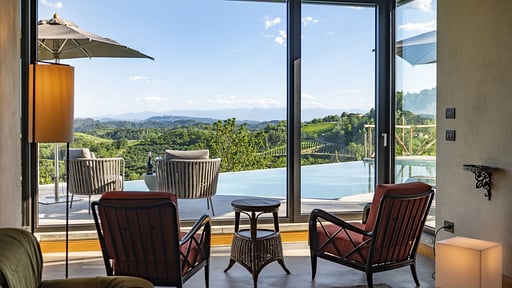 Relais Casa Clara Woonkamer