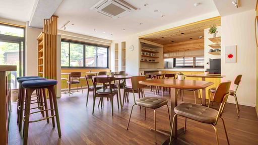 Residence Yasushi Deluxe Twin Suite Dining area