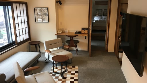 Residence Yasushi Junior Family Suite Living room