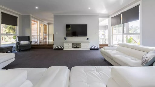 Rex Yarra Valley House Media room