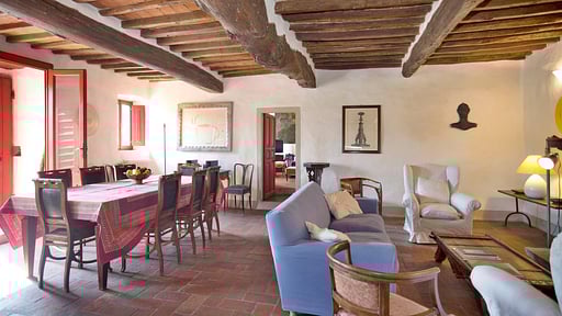 Villa Ricavoli Dining area 