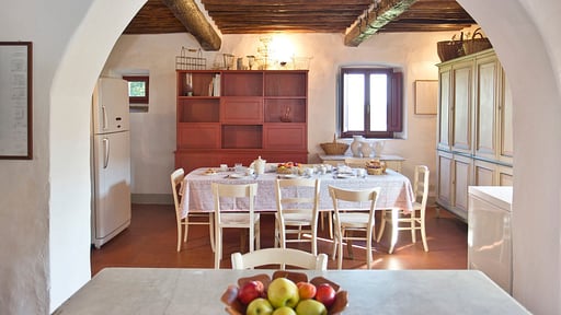 Villa Ricavoli Dining area 
