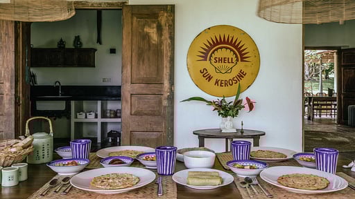 Rice House Обеденная зона