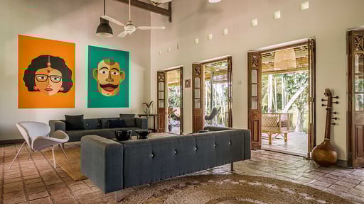 Rice House Гостиная