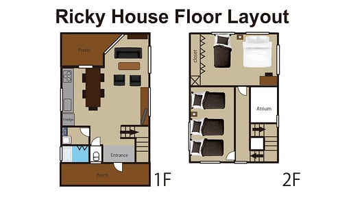 Ricky House Floor plan