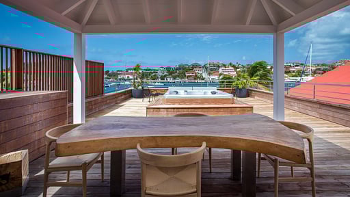 Rive Gauche Apartment Terras/Veranda