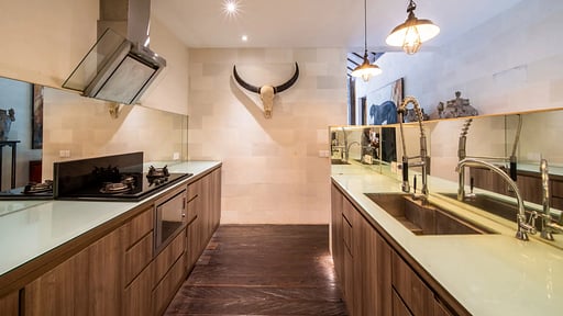 Villa River Garden Kitchen