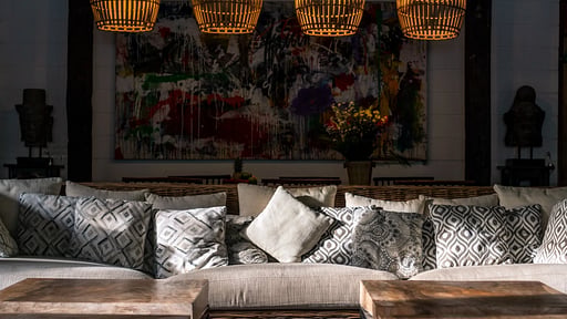 Villa River Garden Living room