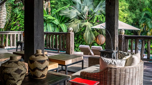Villa River Garden Living room