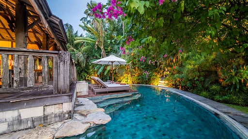 Villa River Garden Swimming pool