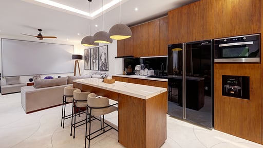 River Villa Kitchen