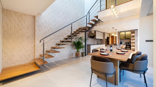 Riverhouse Villa Dining area