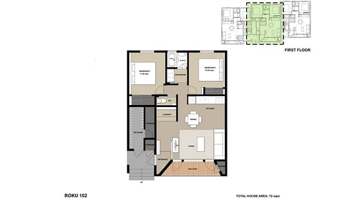 Roku 2 Floor plan