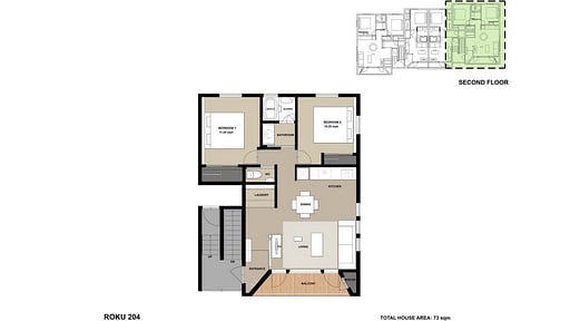 Roku 2 Floor plan
