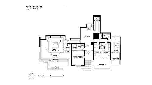 Villa Rom Trai Floor plan