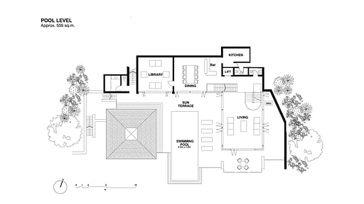 Villa Rom Trai Floor plan