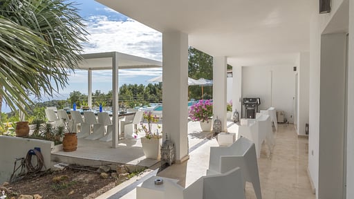 Villa Romero Terrasse/Veranda