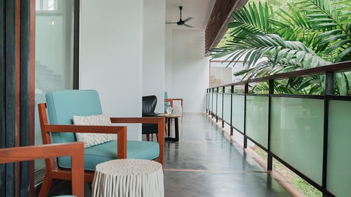 Rose Apple Residences Terrace/Veranda