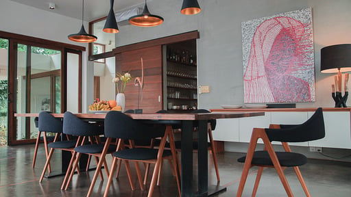 Rose Apple Residences Dining area