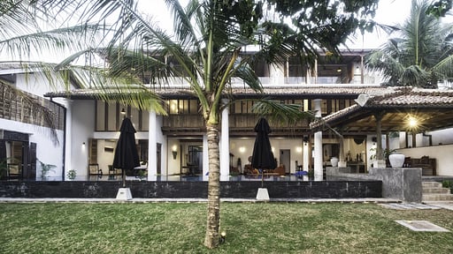 Royal Indigo Villa Garden