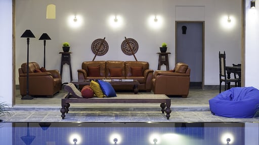 Royal Indigo Villa Living room 1